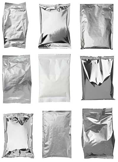 Bolsas de Aluminio y bolsas de PETmet 